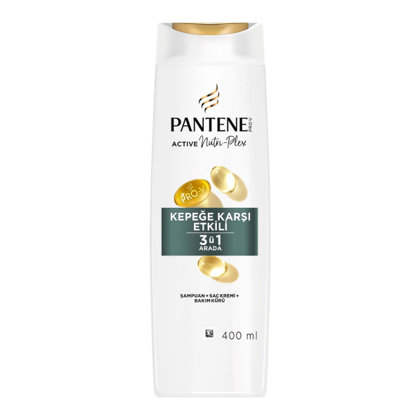 Pantene Kepek Karşıtı 3'ü 1 Arada Şampuan 400 ml