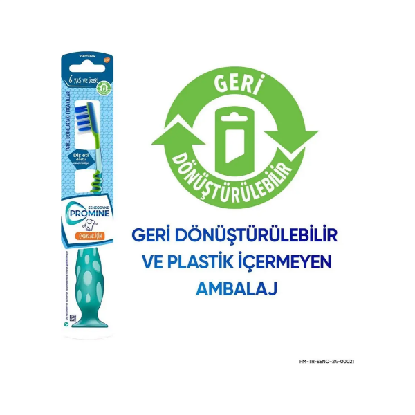 Sensodyne Promine 6 Yaş ve Üzeri Çocuklar Için Yumuşak Diş Fırçası