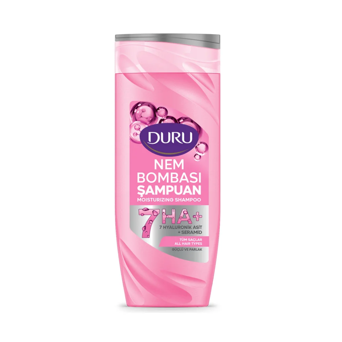 Duru Nem Bombası Güçlü & Parlak Sampuan 400 Ml