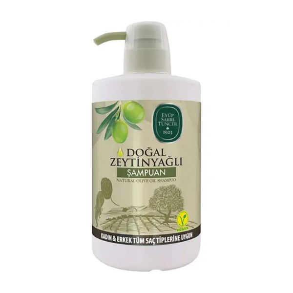 Eyüp Sabri Tuncer Doğal Zeytinyağlı Şampuan 700 ml Parabensiz Besleyici Etki ile Tüm Saç Tipleri İçin