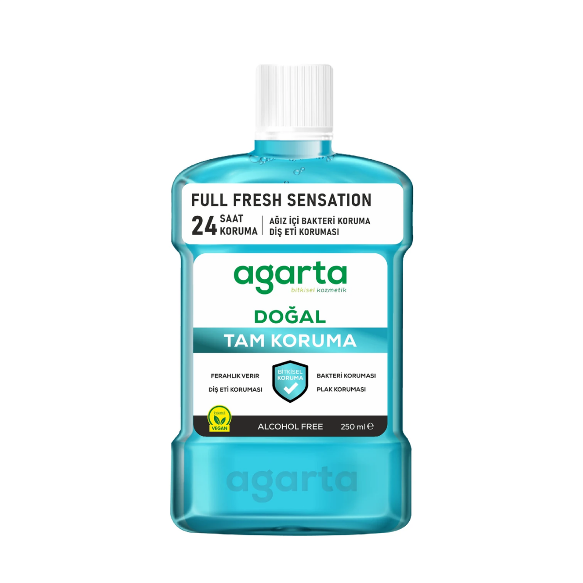 Agarta Ağız Bakım Suyu Tam Koruma Alkolsüz 250 Ml