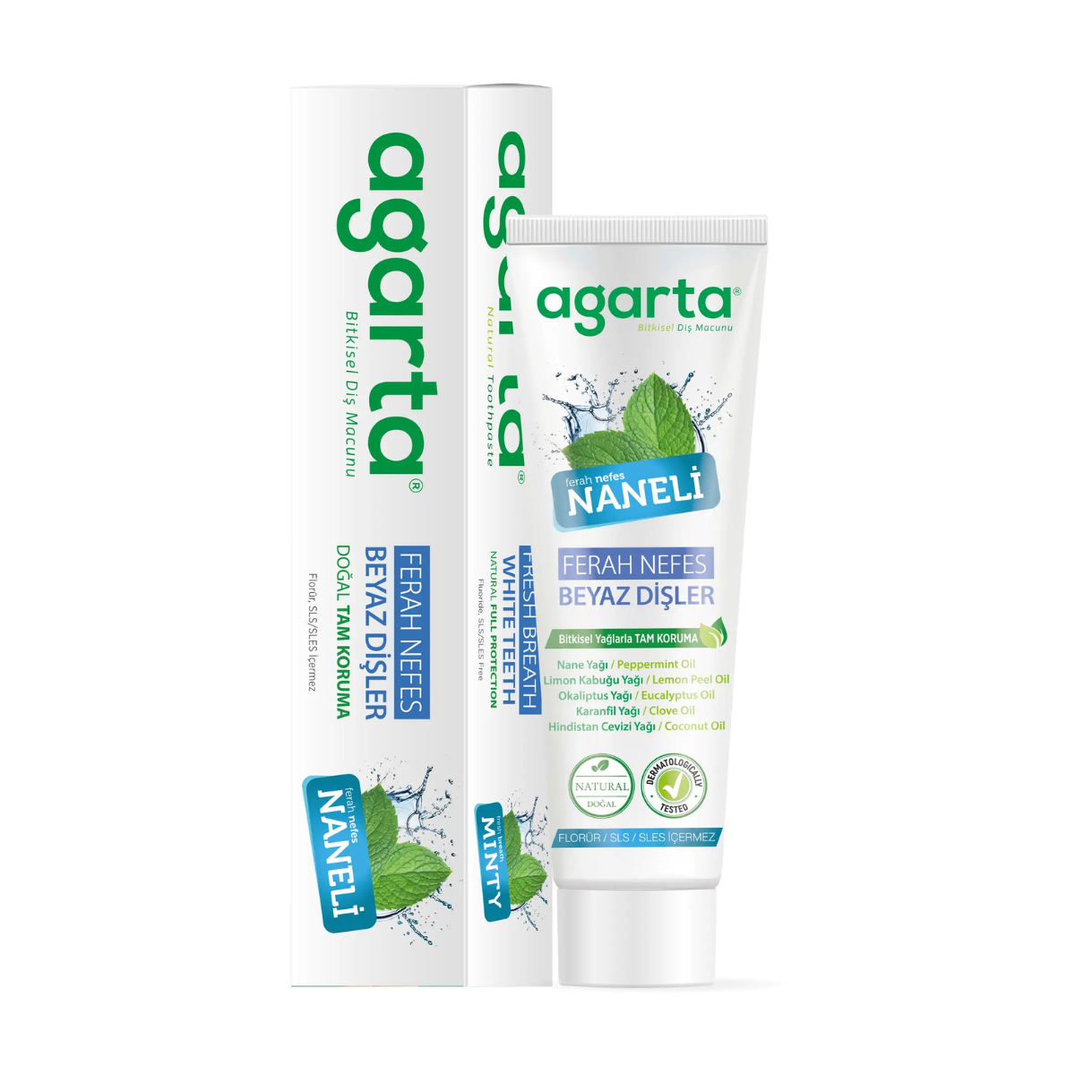 Doğal Naneli Diş Macunu 100 ml/130 Gr