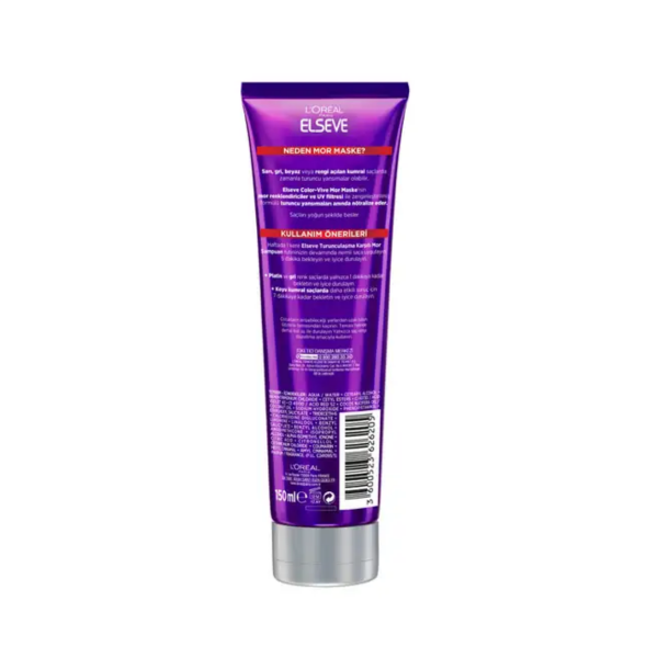 Loreal Paris Elseve Mor Maske 150 Ml