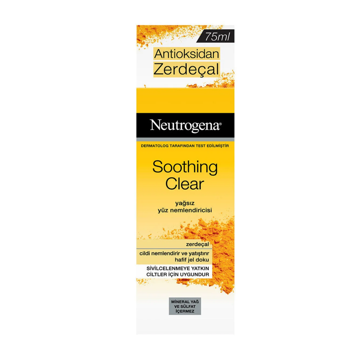 Neutrogena Soothing Clear Yağsız Yüz Nemlendiricisi Sivilcelenmeye Yatkın Ciltler İçin 75 ml