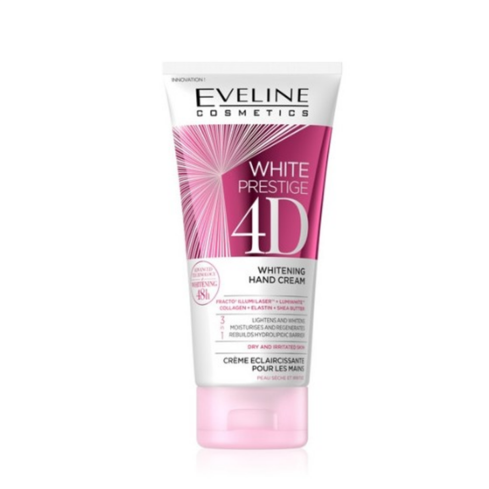 Eveline White Prestige 4D Beyazlatıcı El Kremi 100ml