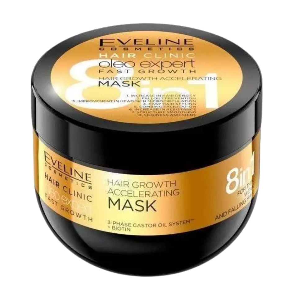 EVELINE HAIR CLINIC Oleo Expert Fast Growth Mask 8in1 500 ML