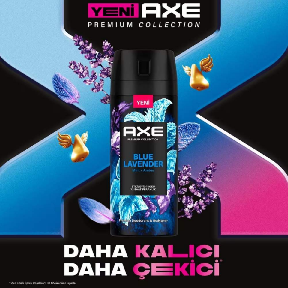 Axe Premium Erkek Deodorant Spray Blue Lavender 150 Ml