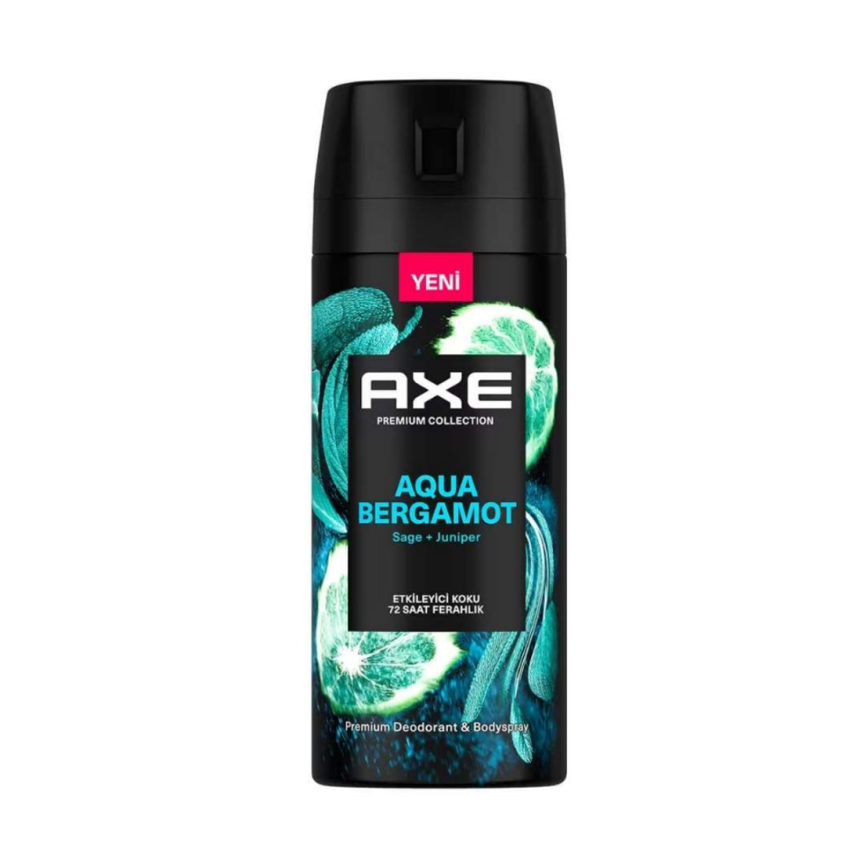 Axe Premium Erkek Deodorant Spray Aqua Bergamot 150 Ml