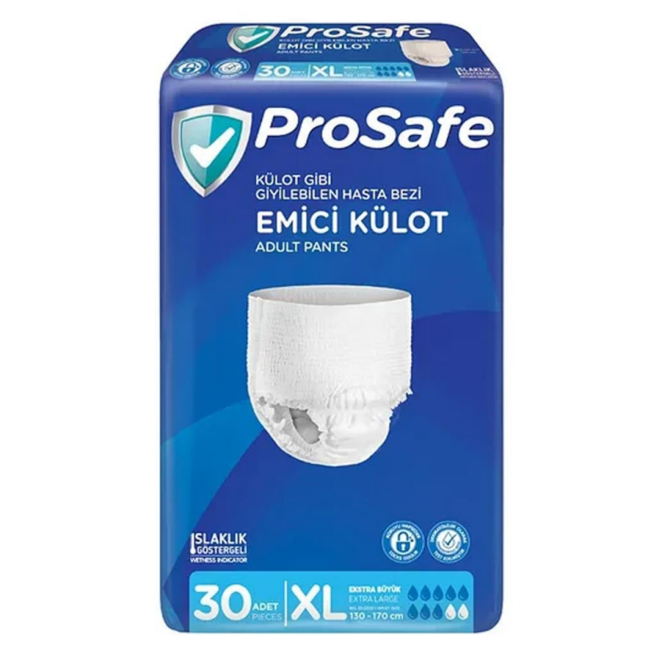 Prosafe Emici Külot Hasta Bezi Ekstra Büyük(XLarge) 30 lu