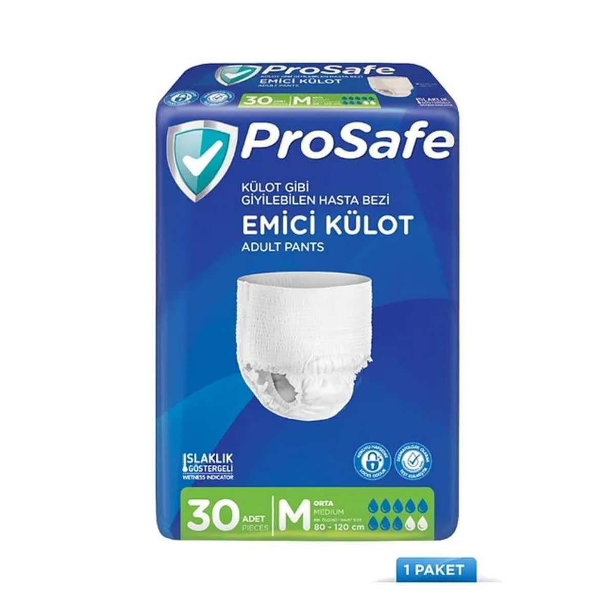 Prosafe Emici Külot Hasta Bezi Medium 30 lu