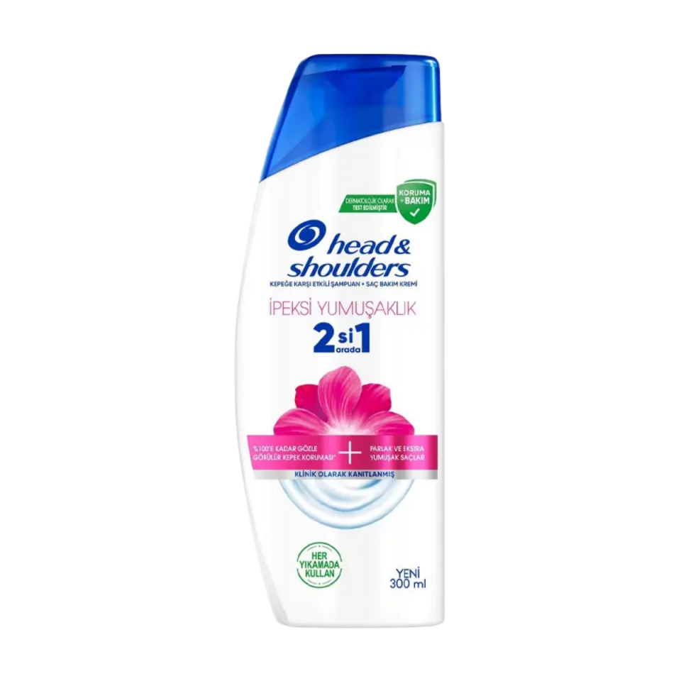 Head & Shoulders 2'si 1 Arada İpeksi Yumuşaklık Kepek Karşıtı Şampuan