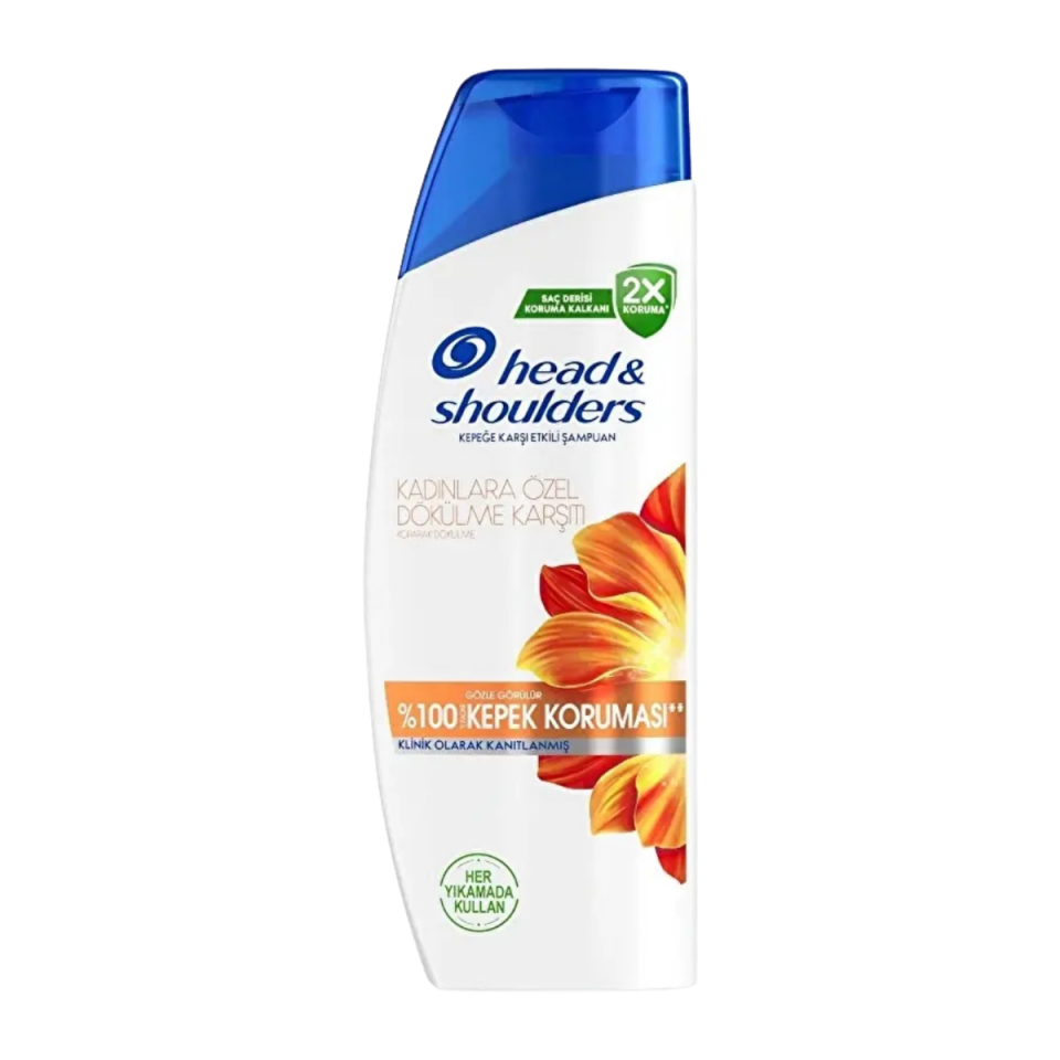 Head & Shoulders Kadınlara Özel Dökülme Karşıtı Kepeğe Karşı Etkili Şampuan – Kepek ve Dökülme Önleyici Bakım