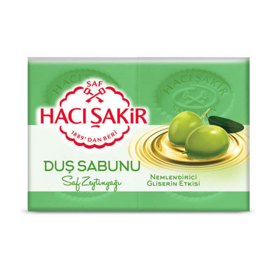 Hacı Şakir Gliserin Zeytinyağı Duş Sabunu 4X125 Gr