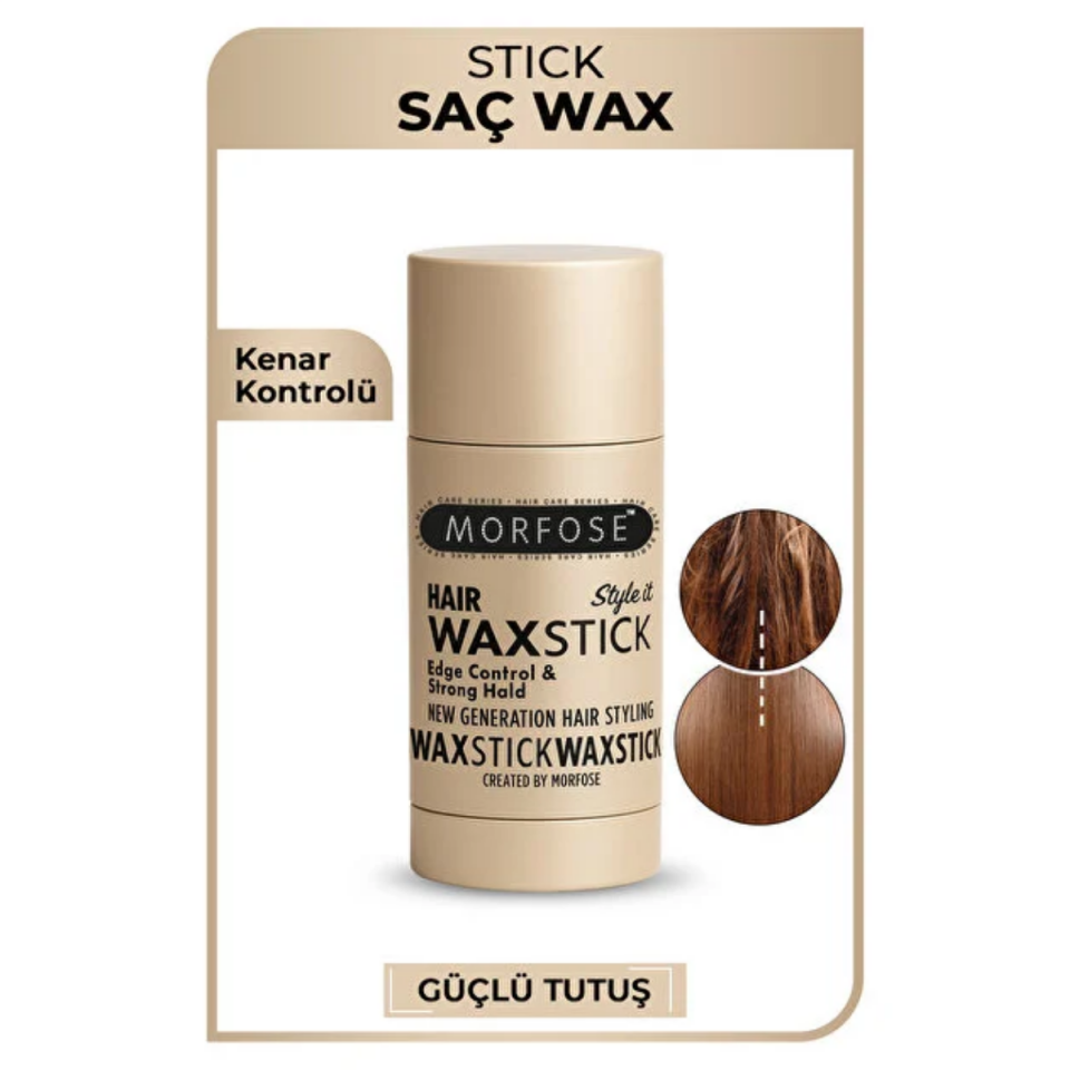 Morfose Stick Saç Wax 55 gr - Saç Sabitleyici, Güçlü Tutuş
