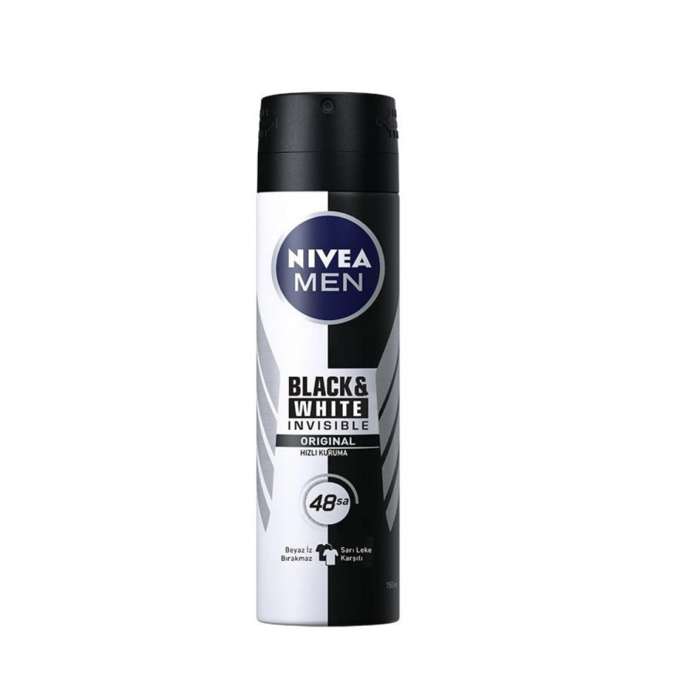 Nivea Men Black&White Power Deodorant Sprey 150 Ml