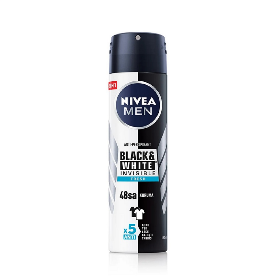 Nivea Men Invisible Black&White Fresh Deodorant 150 Ml