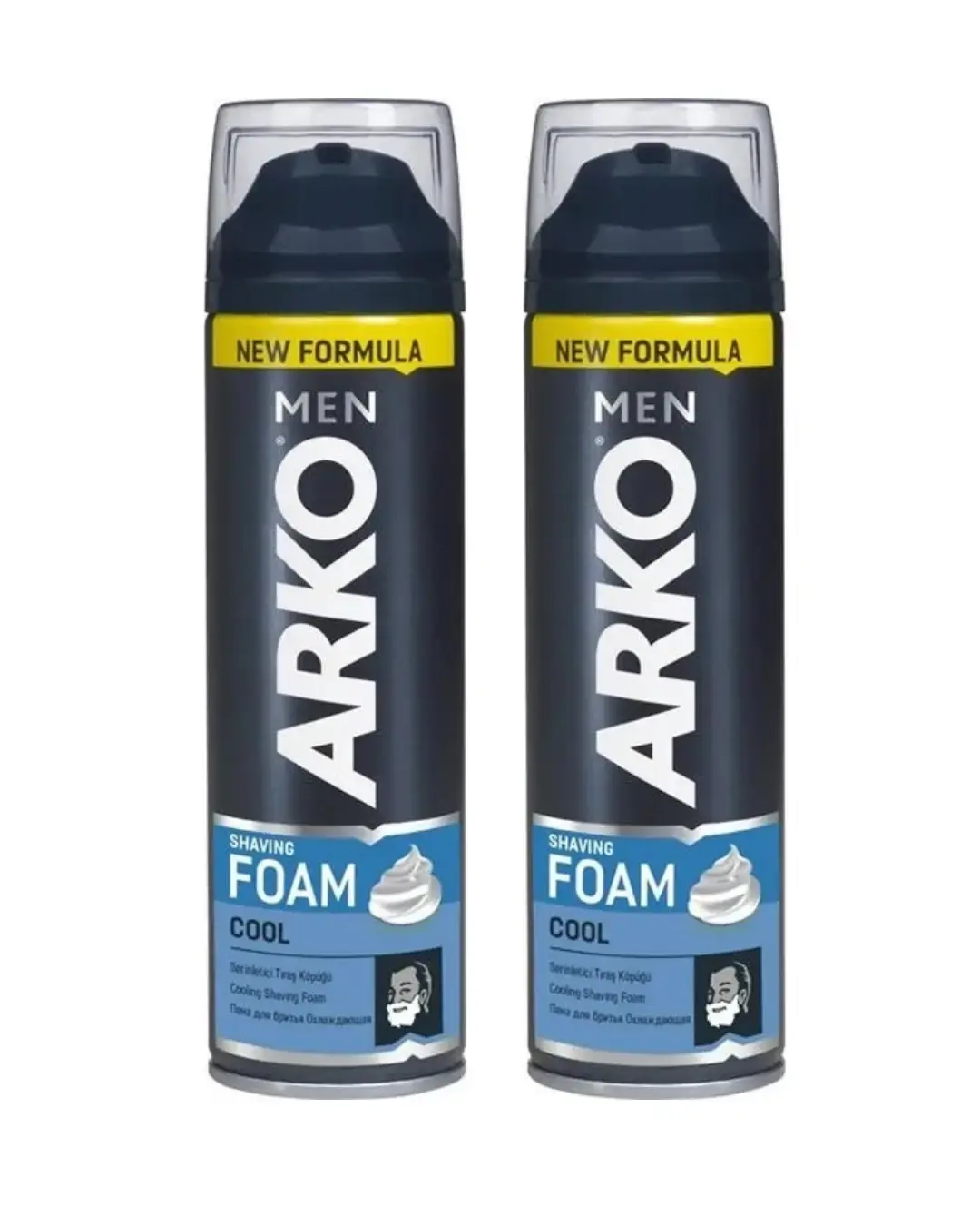 Arko Men Tıraş Köpüğü Cool 200 Ml 2 Adet