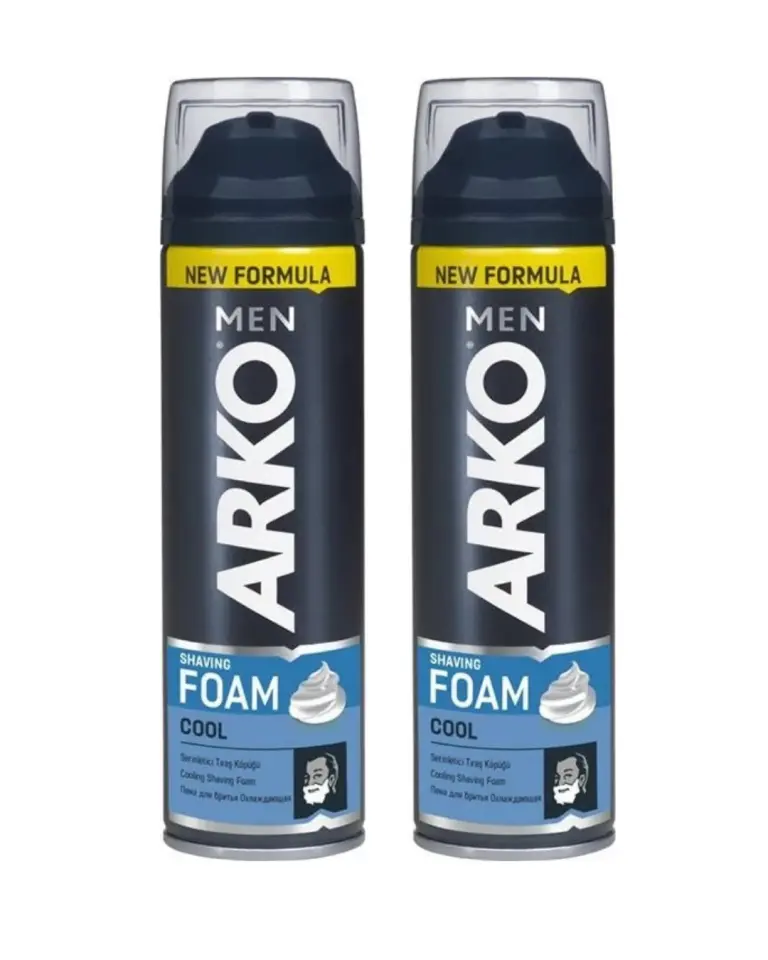Arko Men Tıraş Köpüğü Cool 200 Ml 2 Adet