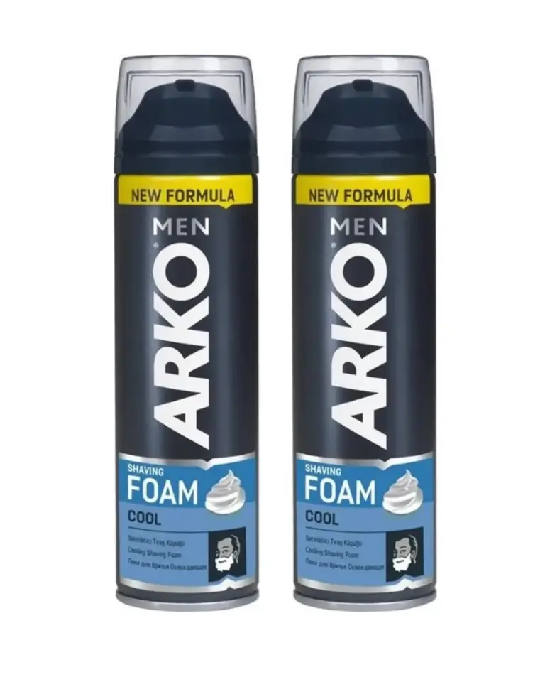 Arko Men Tıraş Köpüğü Cool 200 Ml 2 Adet
