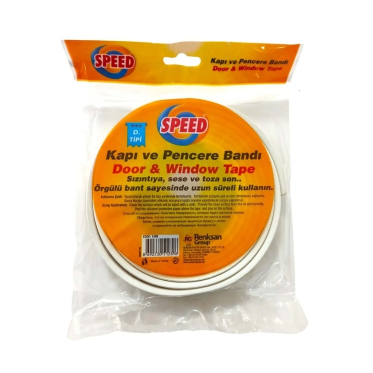 1409 Speed  Kapı ve Pencere Bandı