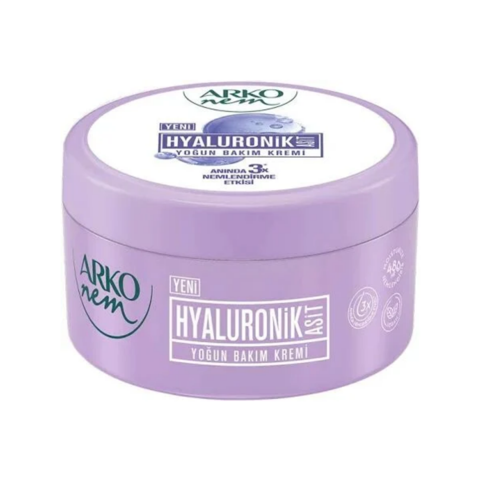 Arko Nem Yoğun Bakım Kremi Hyaluronik Asit 250 ml