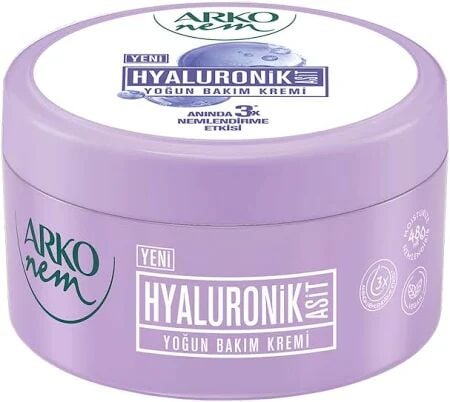 Arko Nem Yoğun Bakım Kremi Hyaluronik Asit 250 ml