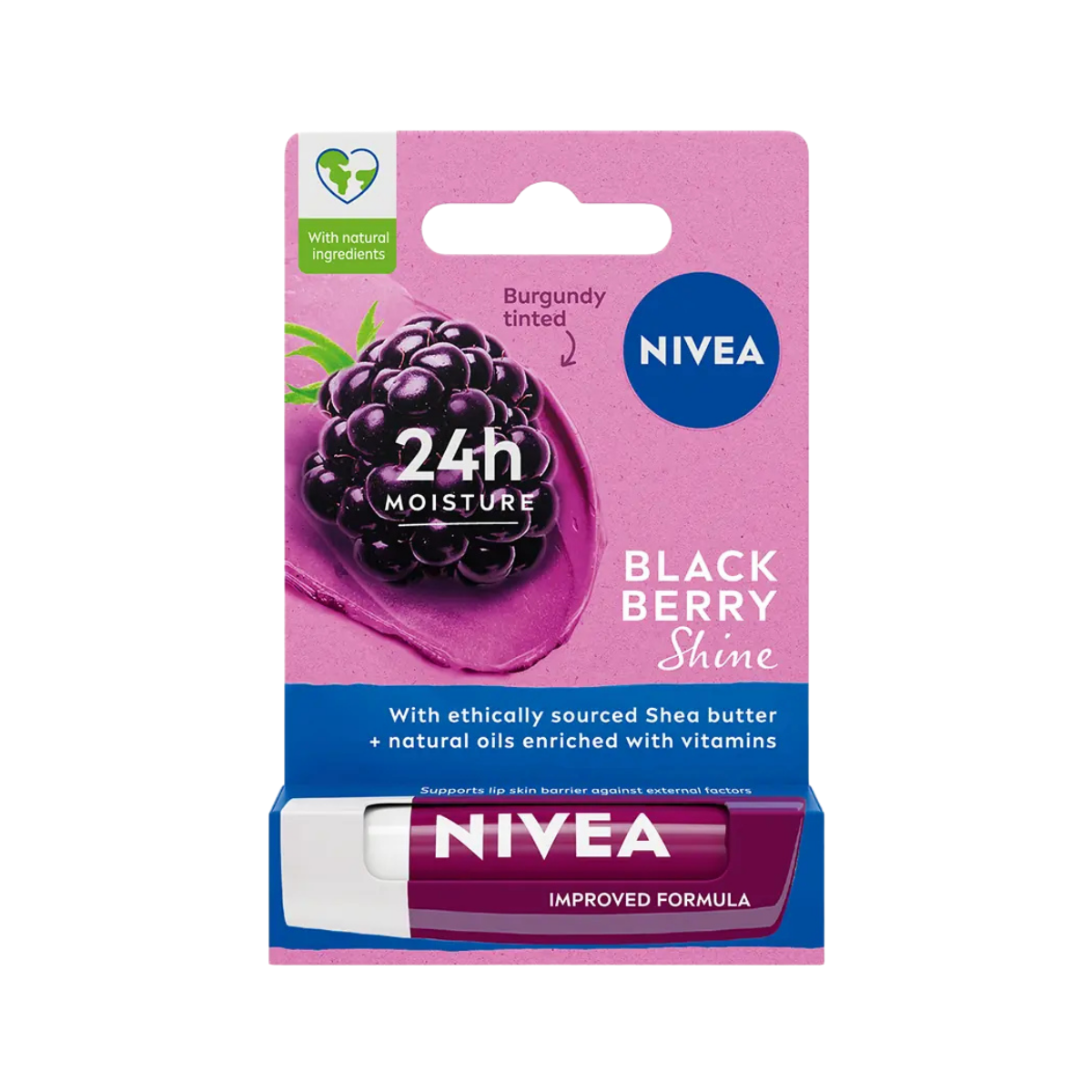 Nivea Lip Care Blackberry Shine