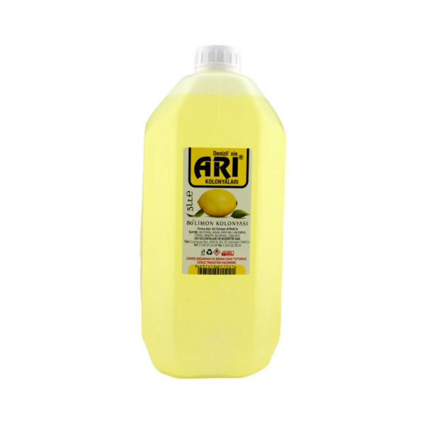 Arı Kolonya Limon 5 Litre Bidon