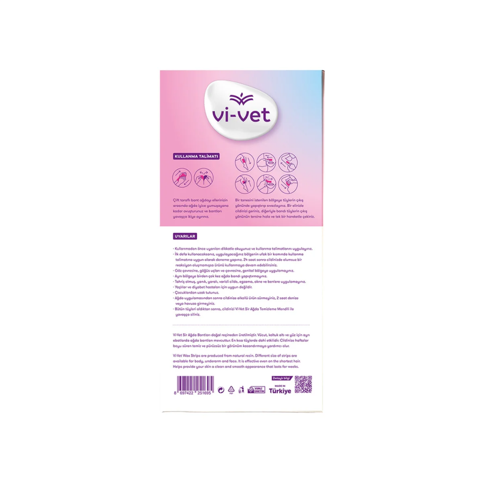 Vi-vet Sir Ağda Bant Seti Pudralı 41'Li