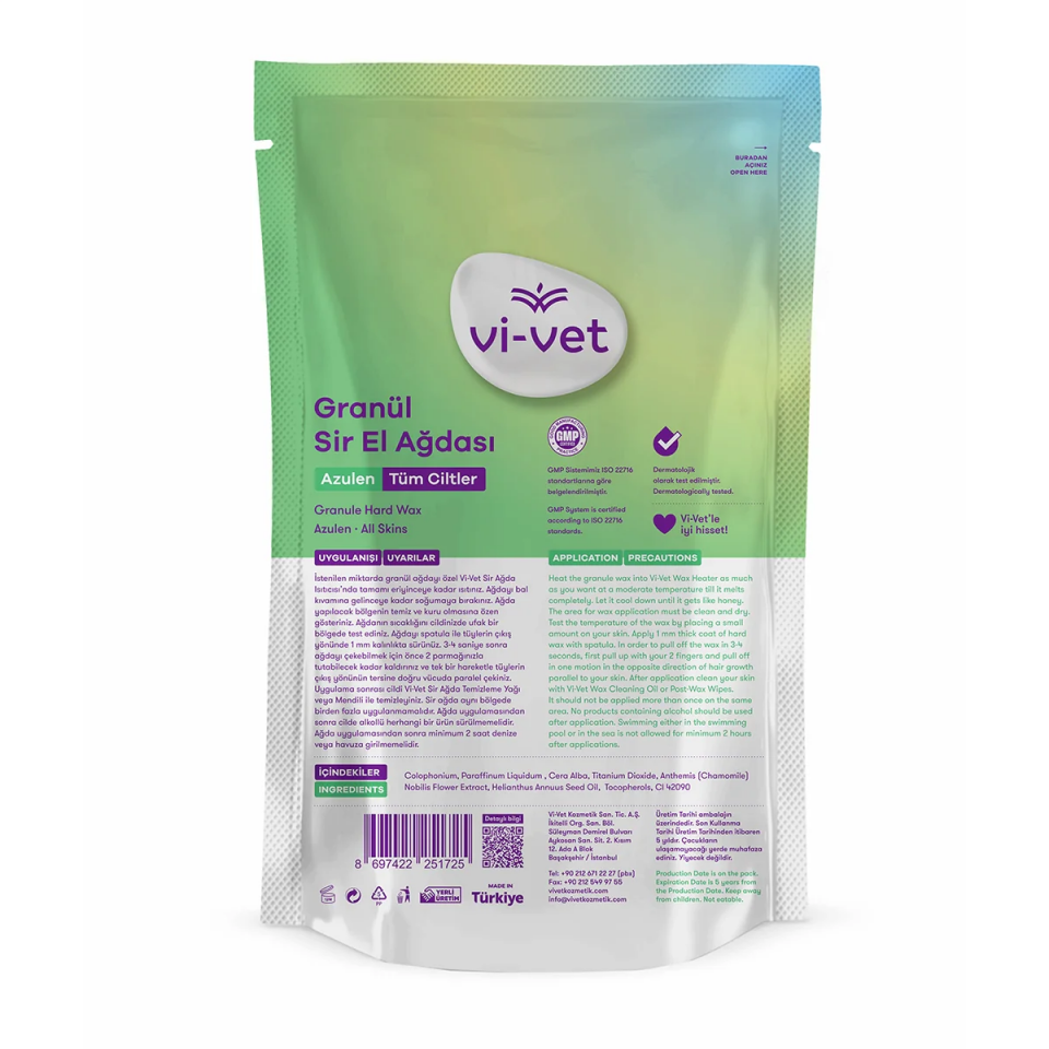 Vi-vet Granül Sir el Ağdası Azulen 250 gr