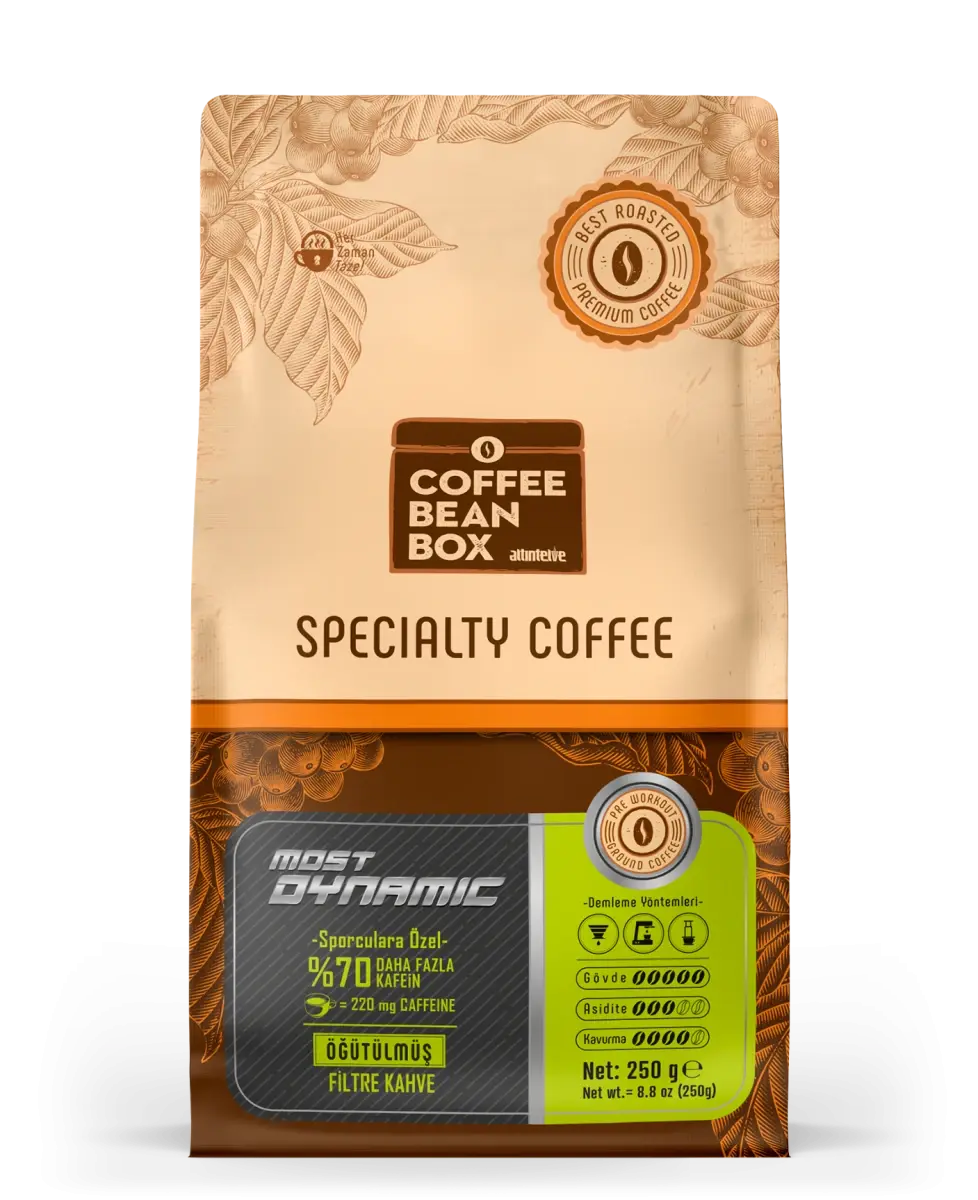 Coffee Bean Box Altıntelve Most Dynamic Yüksek Kafeinli Filtre Kahve 250 g