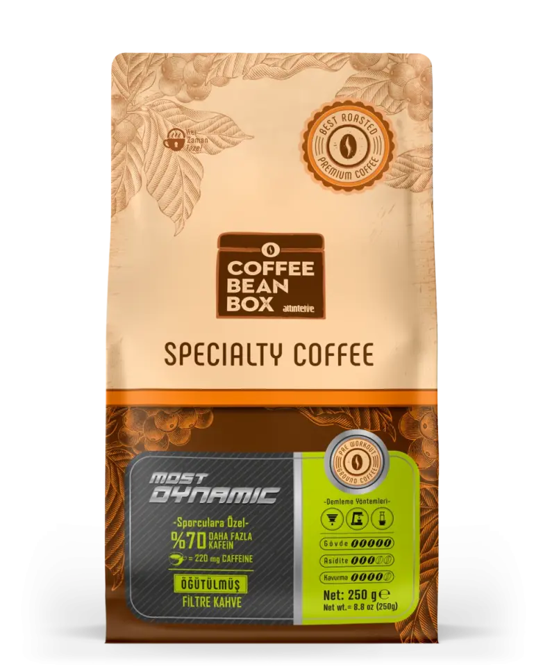 Coffee Bean Box Altıntelve Most Dynamic Yüksek Kafeinli Filtre Kahve 250 g