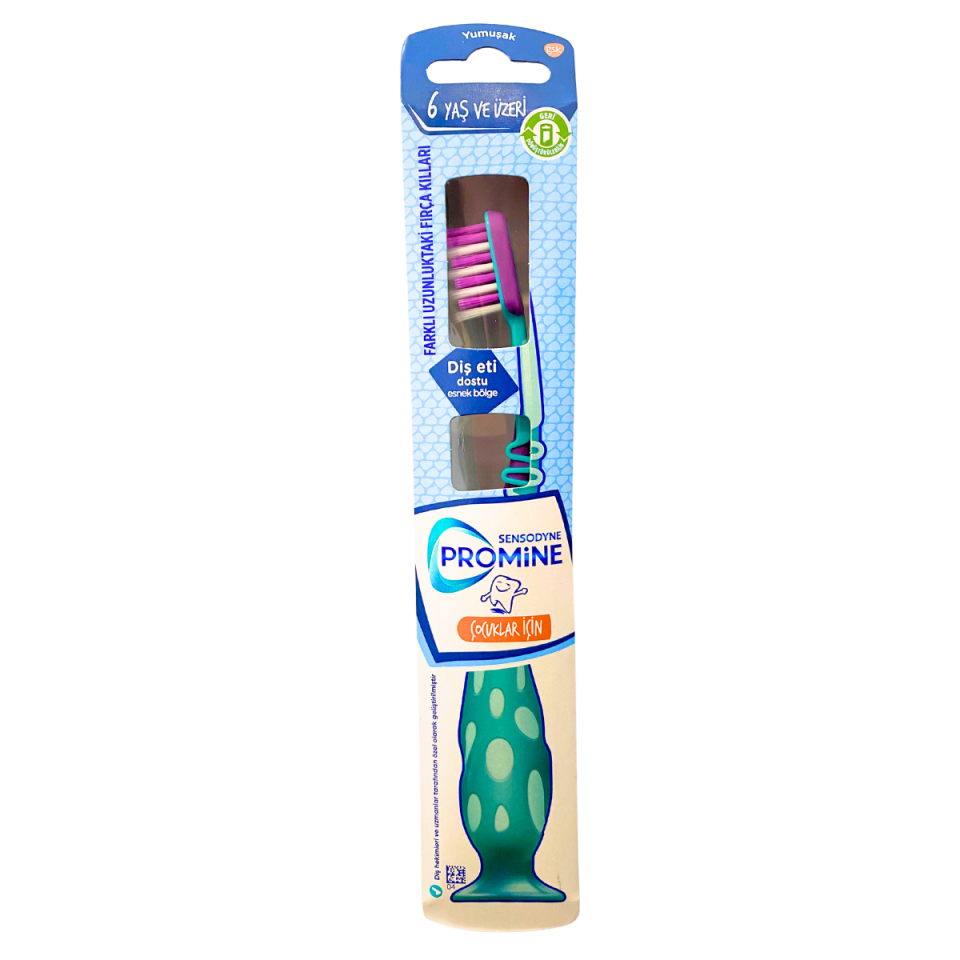 Sensodyne Promine Çocuk 6+ Yaş Diş Fırçası Mor