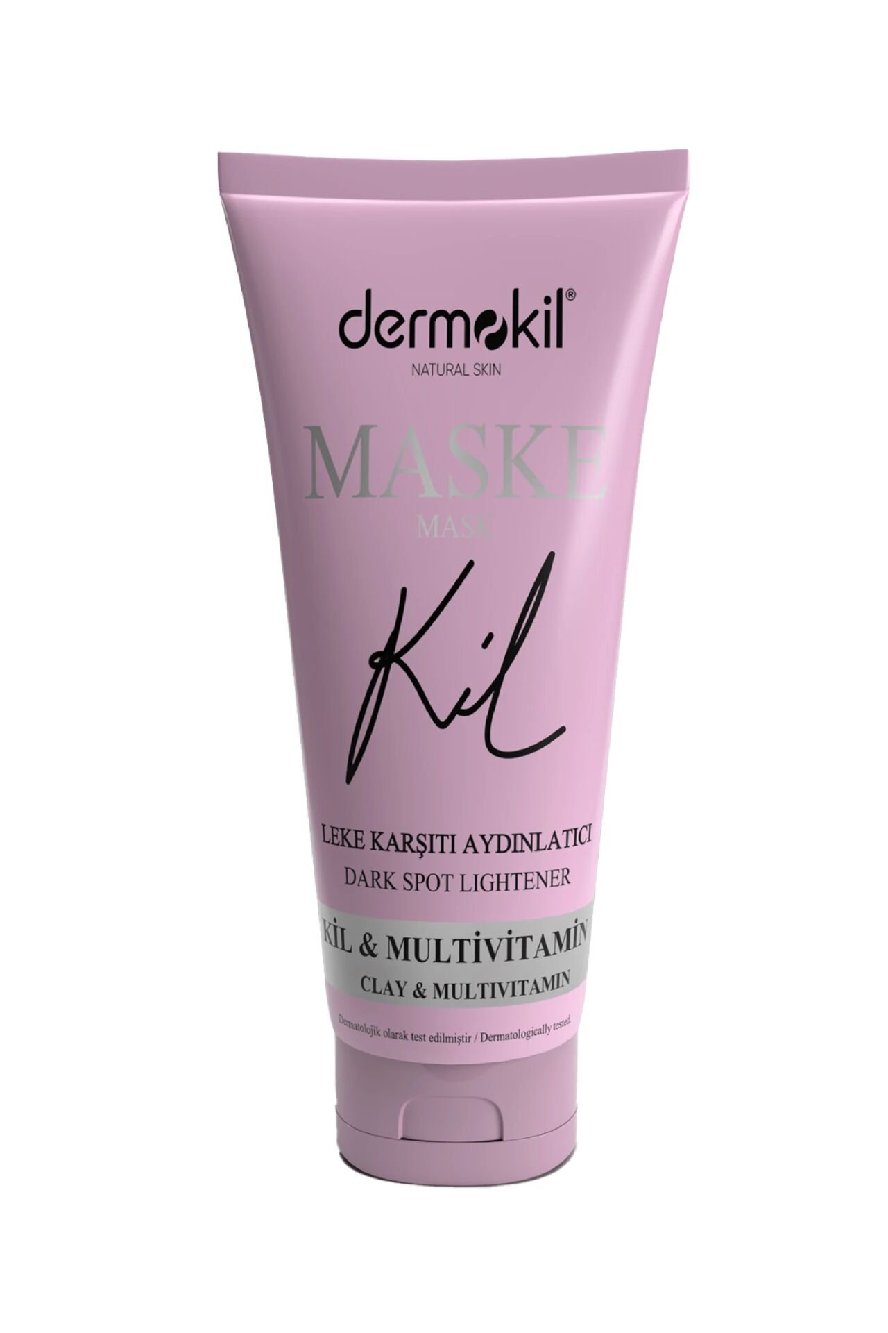 DERMOKİL NATURAL Leke Karşıtı ve Aydınlatıcı Yüz Kil Maskesi 75 ml