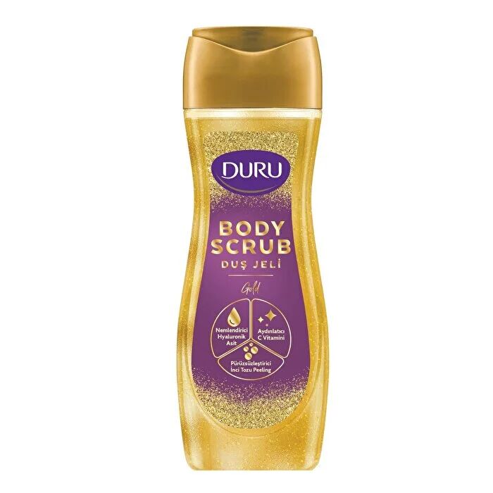 DURU Duş Jeli Body Scrub Gold 450 ml