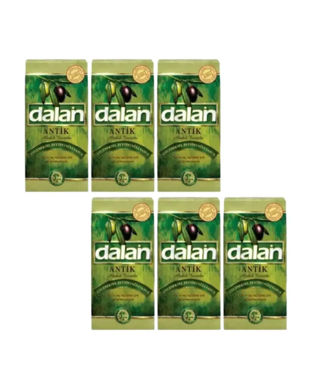 Dalan Antik Zeytin Yağlı Geleneksel Yeşil Kalıp Sabun 180 gr. X 30 Lu