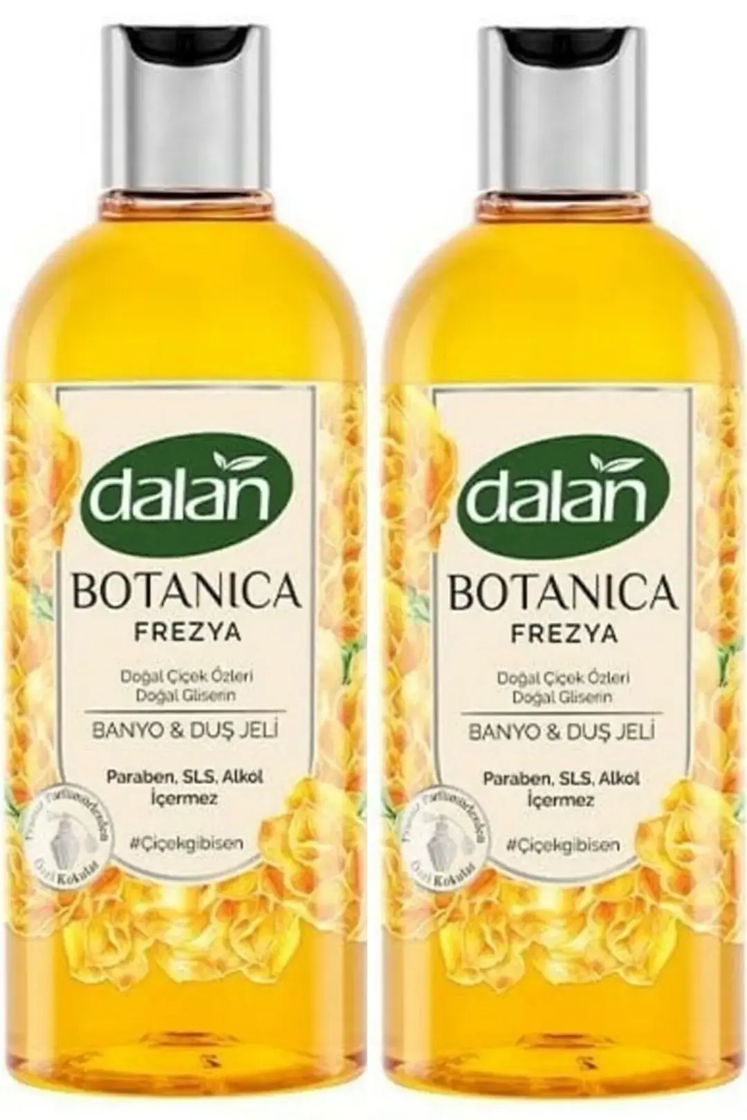 Dalan Duş Jeli Botanica Frezya Kokulu 500 ml X 2 Adet