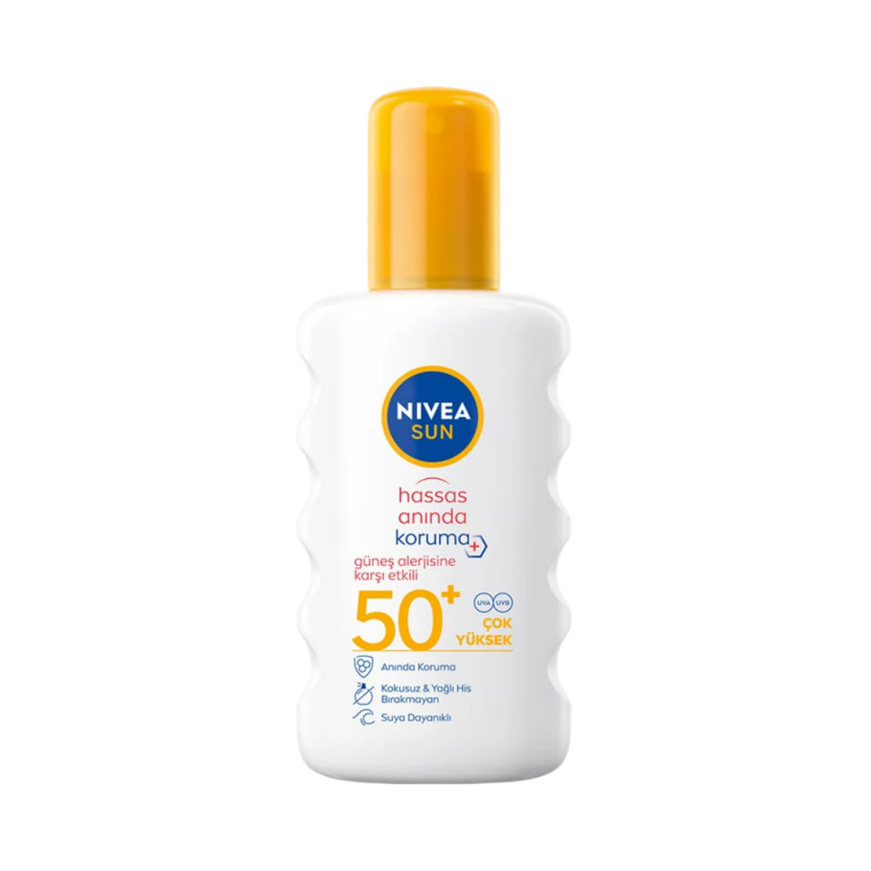Nivea Sun Ultra Hassas Güneş Alerjisi Sprey Spf 50 +200 Ml