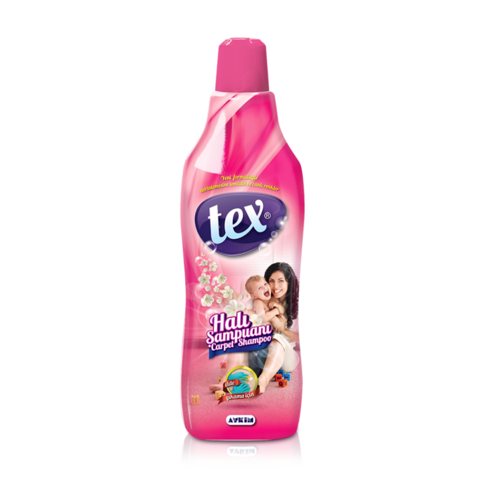 Tex Halı Şampuanı Elde Yıkama 1L