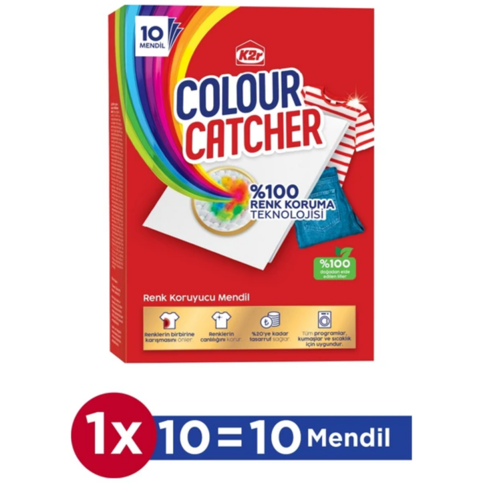 K2r Renk Koruyucu Mendil - 10'lu Paket