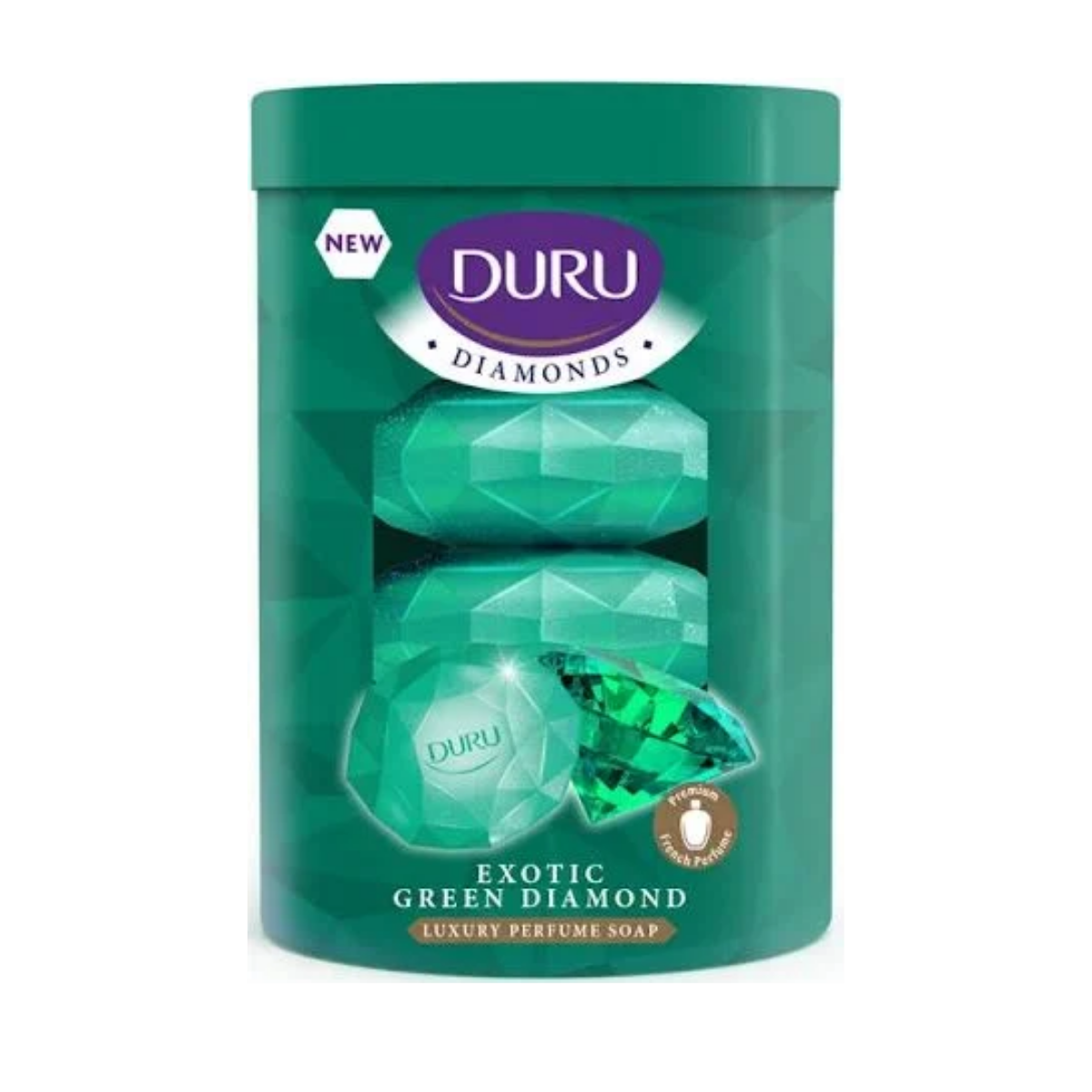 Duru Sabun Diamonds Series 4X90 Gr. Green