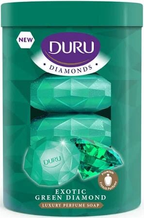 Duru Sabun Diamonds Series 4X90 Gr. Green