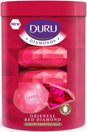 Duru Sabun Diamonds Series 4X90 Gr. Red