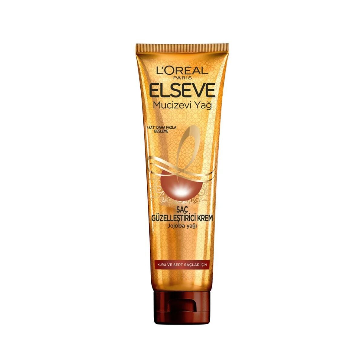 Loreal Paris Elseve Mucizevi Yağ Kuru ve Sert Saçlar İçin Saç Güzelleştirici Krem 150 ml