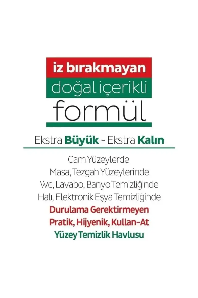 Easy Clean Yüzey Temizlik Havlusu 4x102 (408 Yaprak)