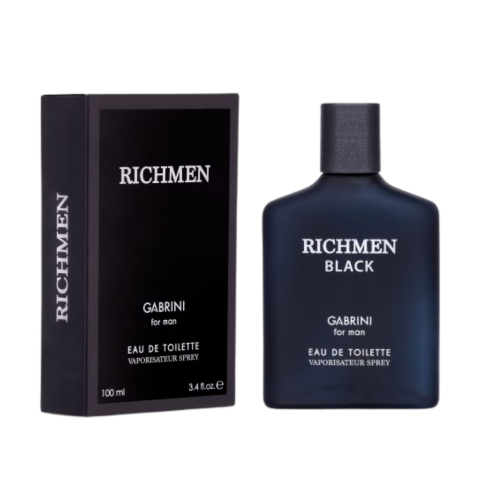 Gabrini Richmen Black EDT For Man 100 ml Parfüm