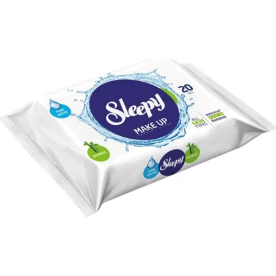 Sleepy Make Up Makyaj Temizleme Mendili 20'li