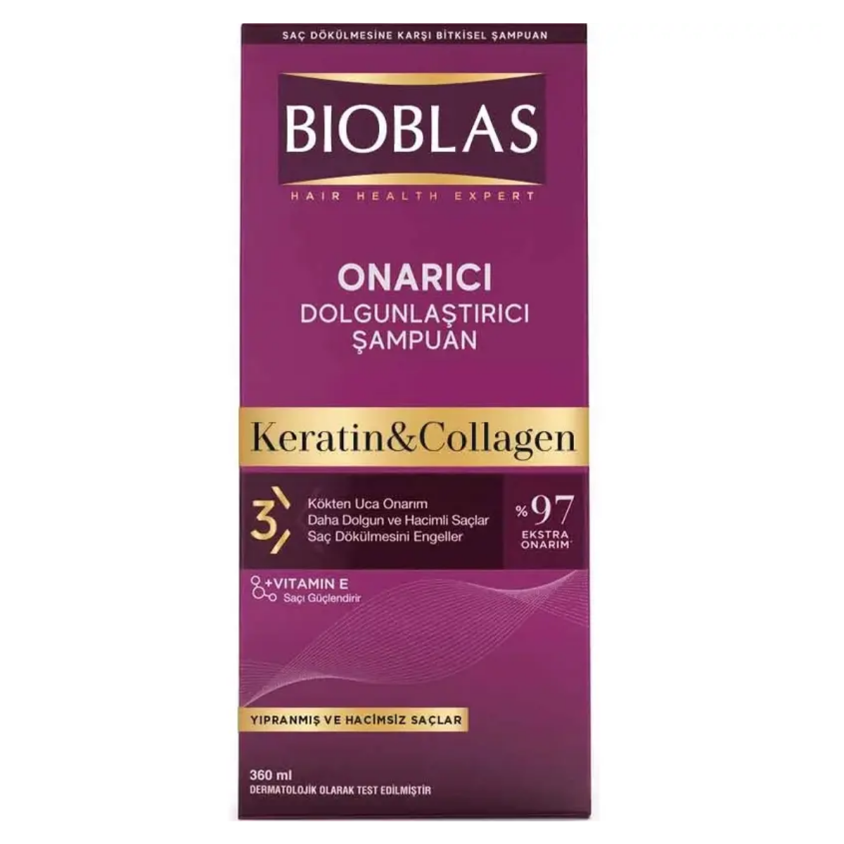 Bioblas Kolajen Keratin - Saç Dökülmesine Karşı Şampuan 360ml