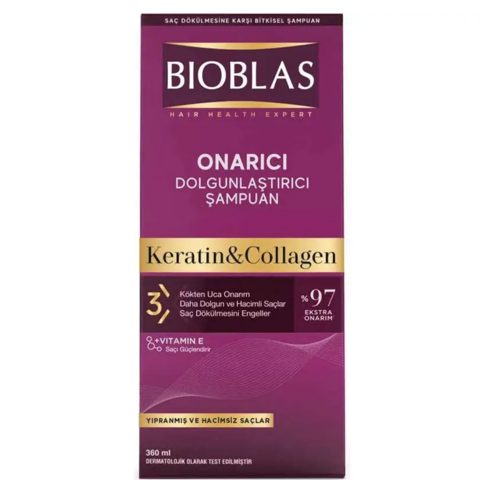 Bioblas Kolajen Keratin - Saç Dökülmesine Karşı Şampuan 360ml