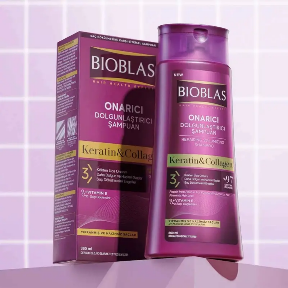Bioblas Kolajen Keratin - Saç Dökülmesine Karşı Şampuan 360ml